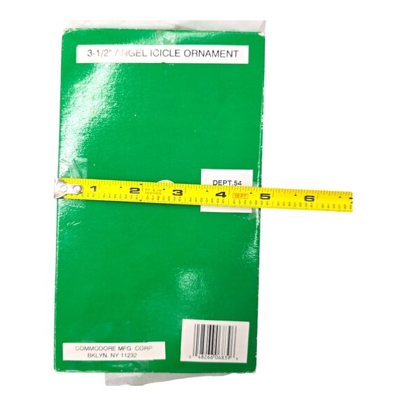 Set Of 12 Commodore Angel Icicle Ornaments 3.5" Vtg Christmas Decorations - Picture 13 of 13